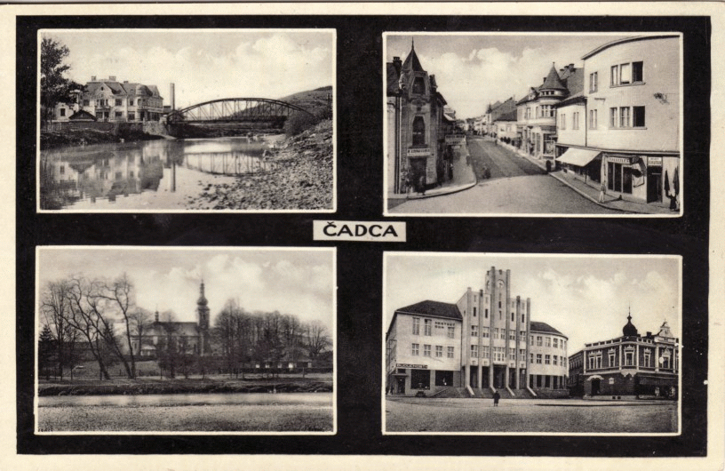Postkarte circa 1937.